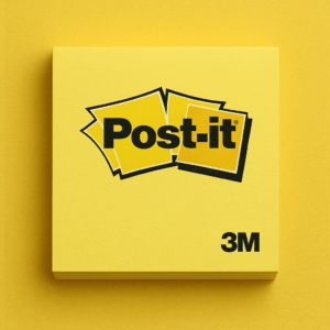 Stack of yellow Post-it notes